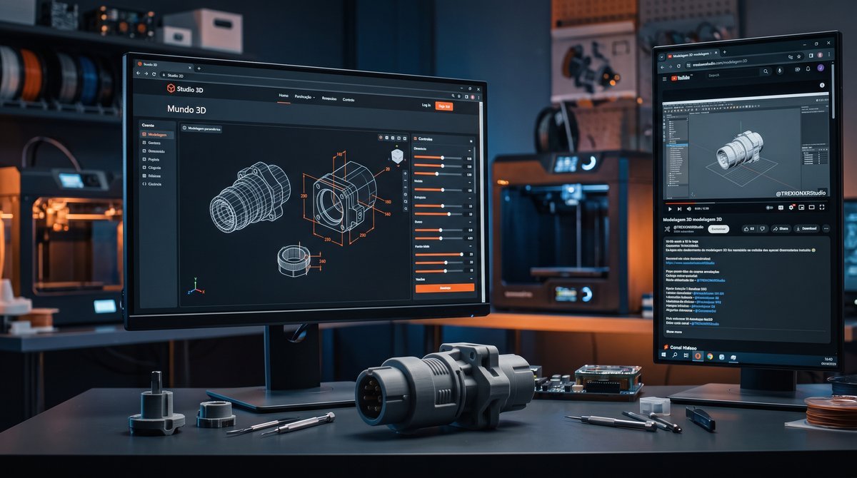Mundo 3D e Studio 3D em Ação: Conheça as Novidades dos Geradores de STL
