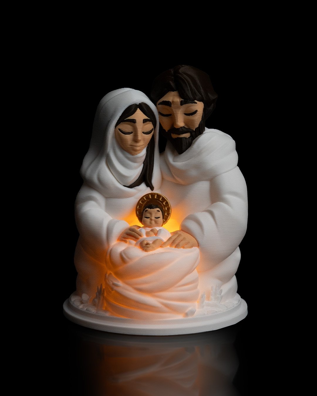 Foto da galeria do produto Luminária Sagrada Família 3D