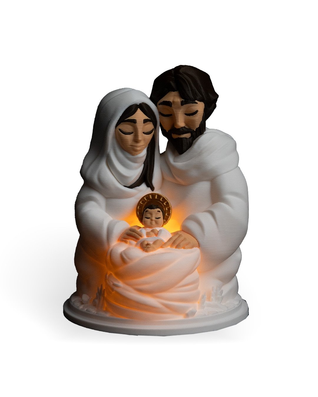 Foto da galeria do produto Luminária Sagrada Família 3D