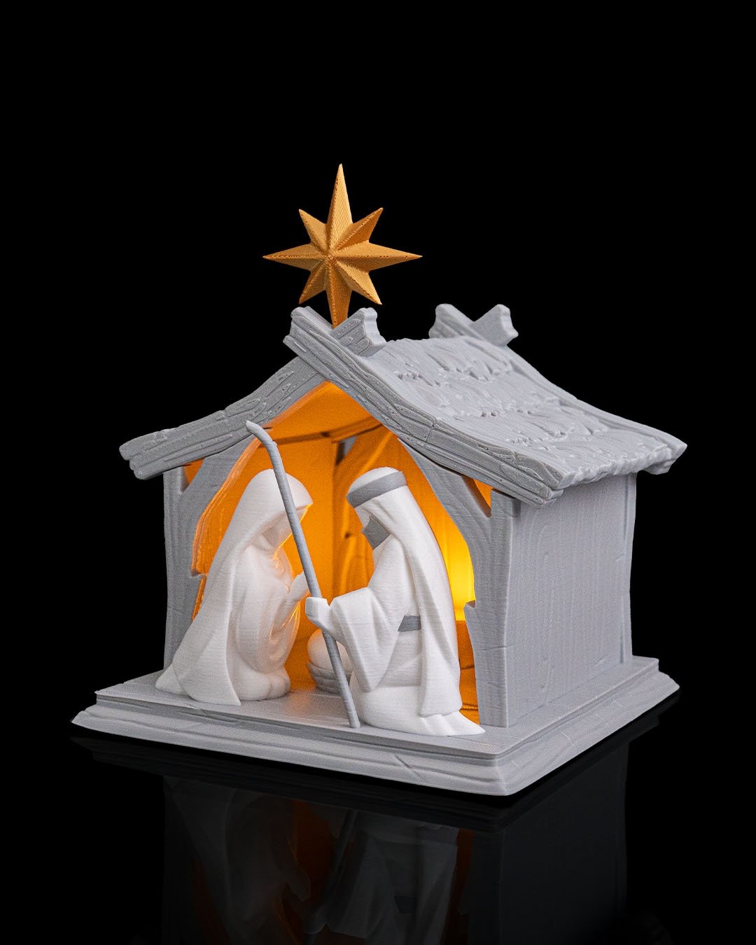 Foto da galeria do produto Presépio 3D Luminoso
