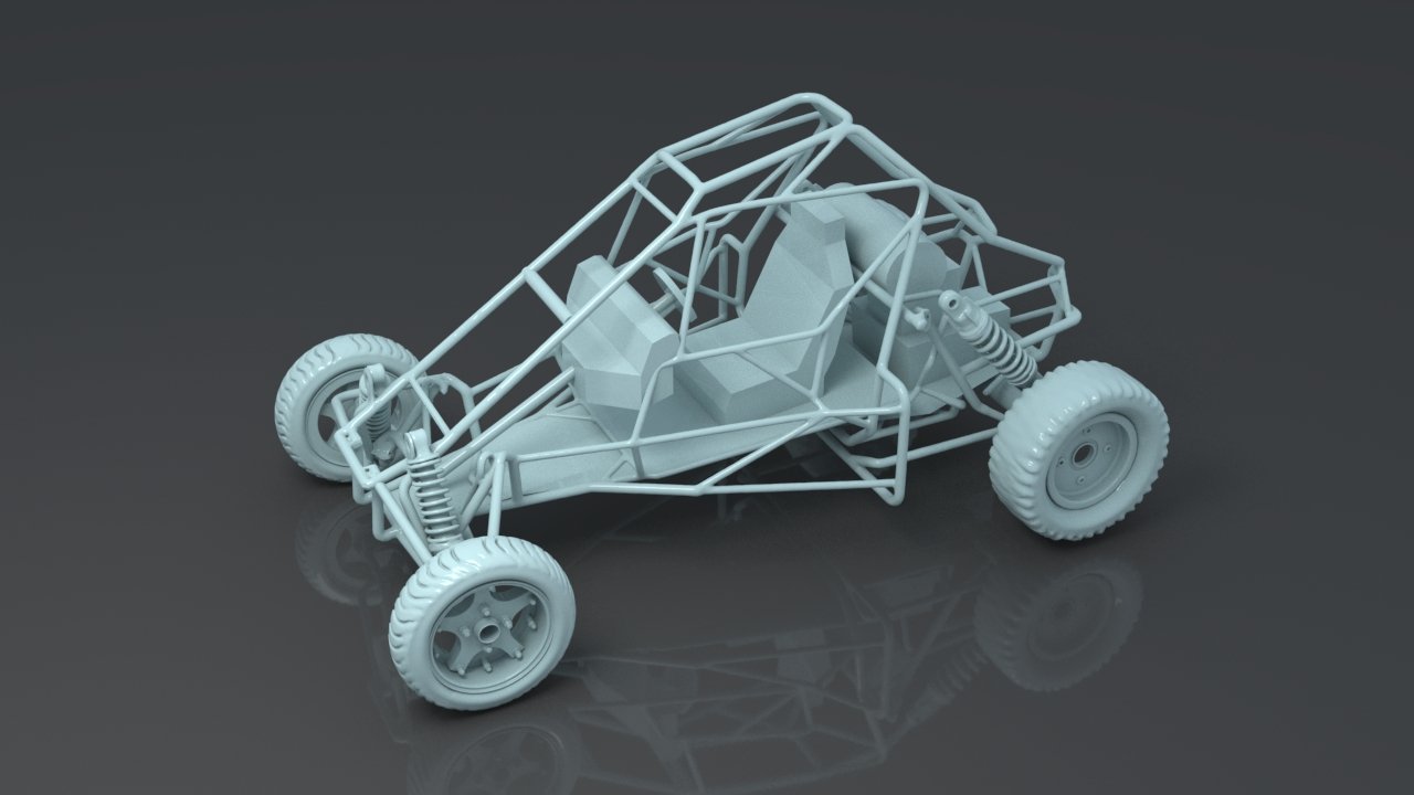 Foto da galeria do produto Miniatura Buggy Off-Road 3D