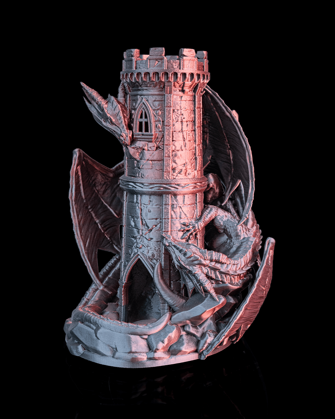 Foto da galeria do produto Torre de Dados Dragão 3D